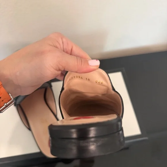 Gucci Princetown Horsebit Leather Slippers - Picture 7 of 15